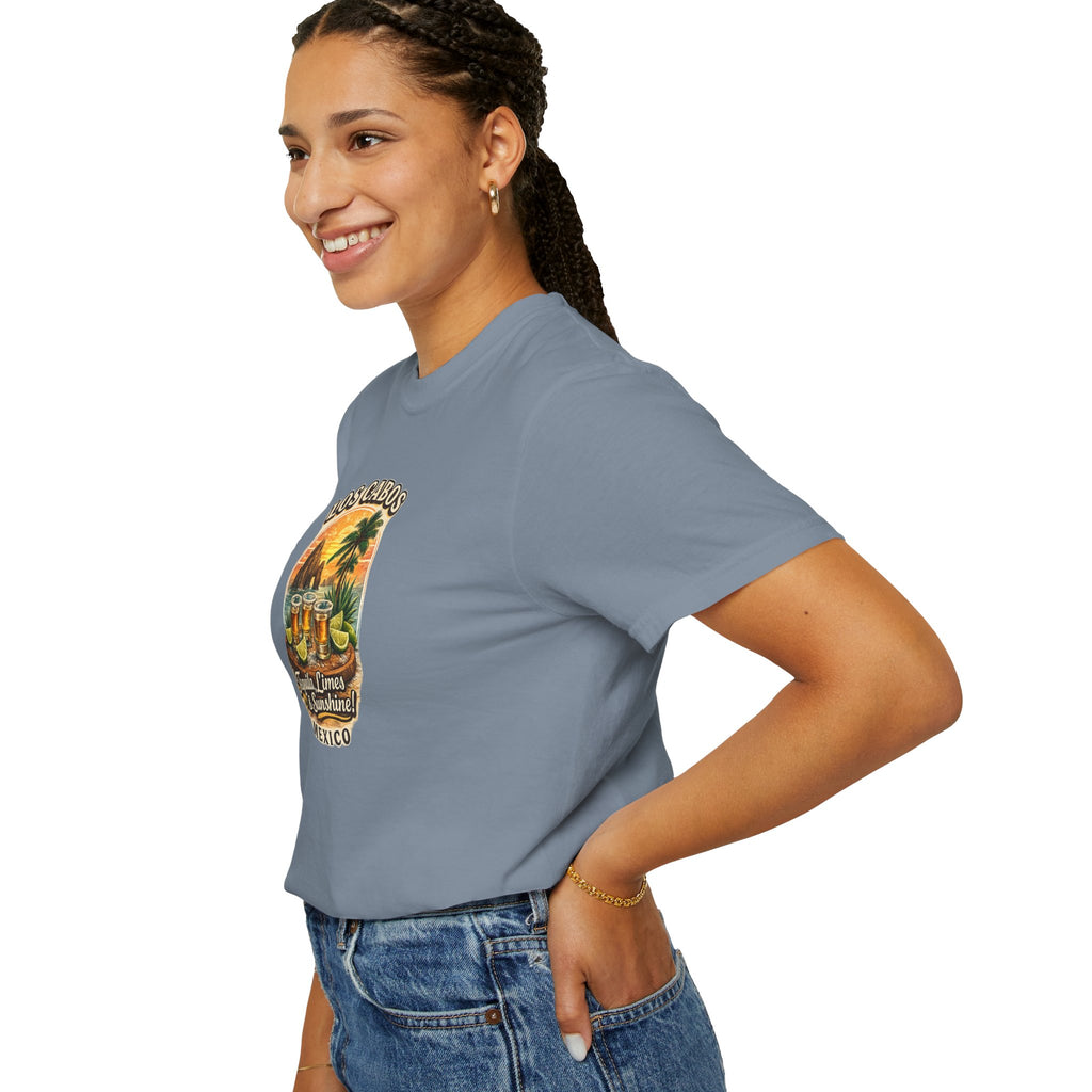 Los Cabos Tequila & Limes T-Shirt — Mexico Beach Vacation Tee