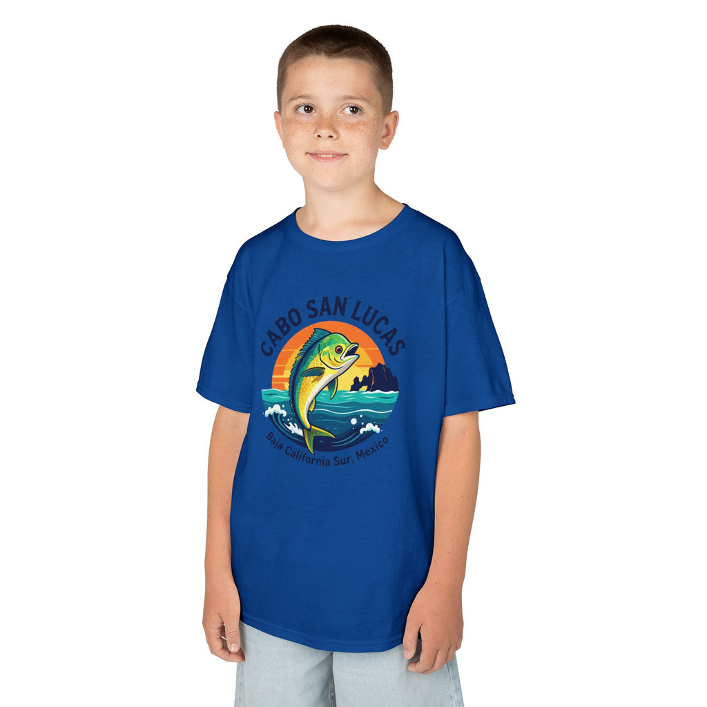 Kids Tee — Cabo San Lucas Mahi Mahi Fishing Souvenir