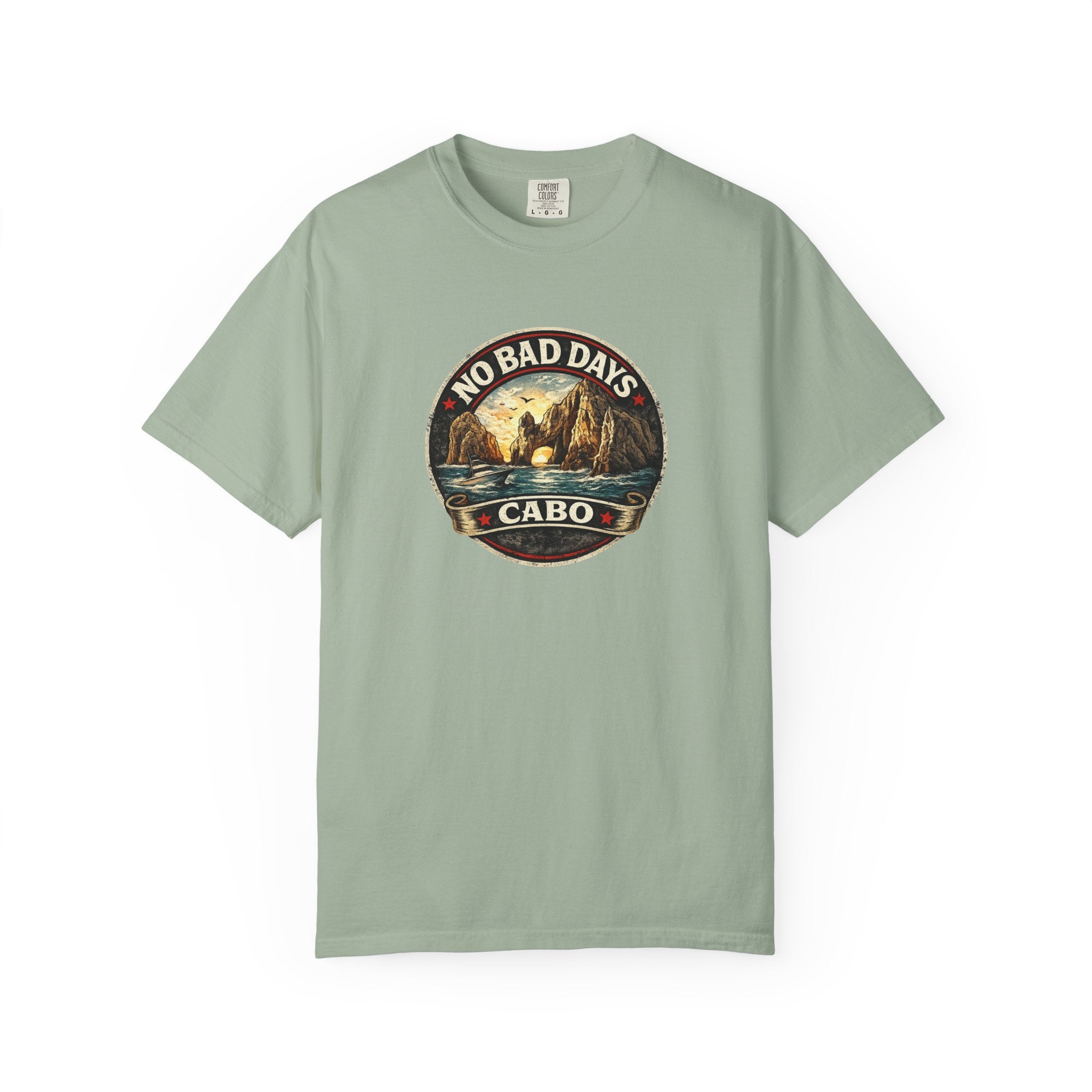 No Bad Days Cabo T-Shirt — Sunset Beach Vintage Graphic Tee