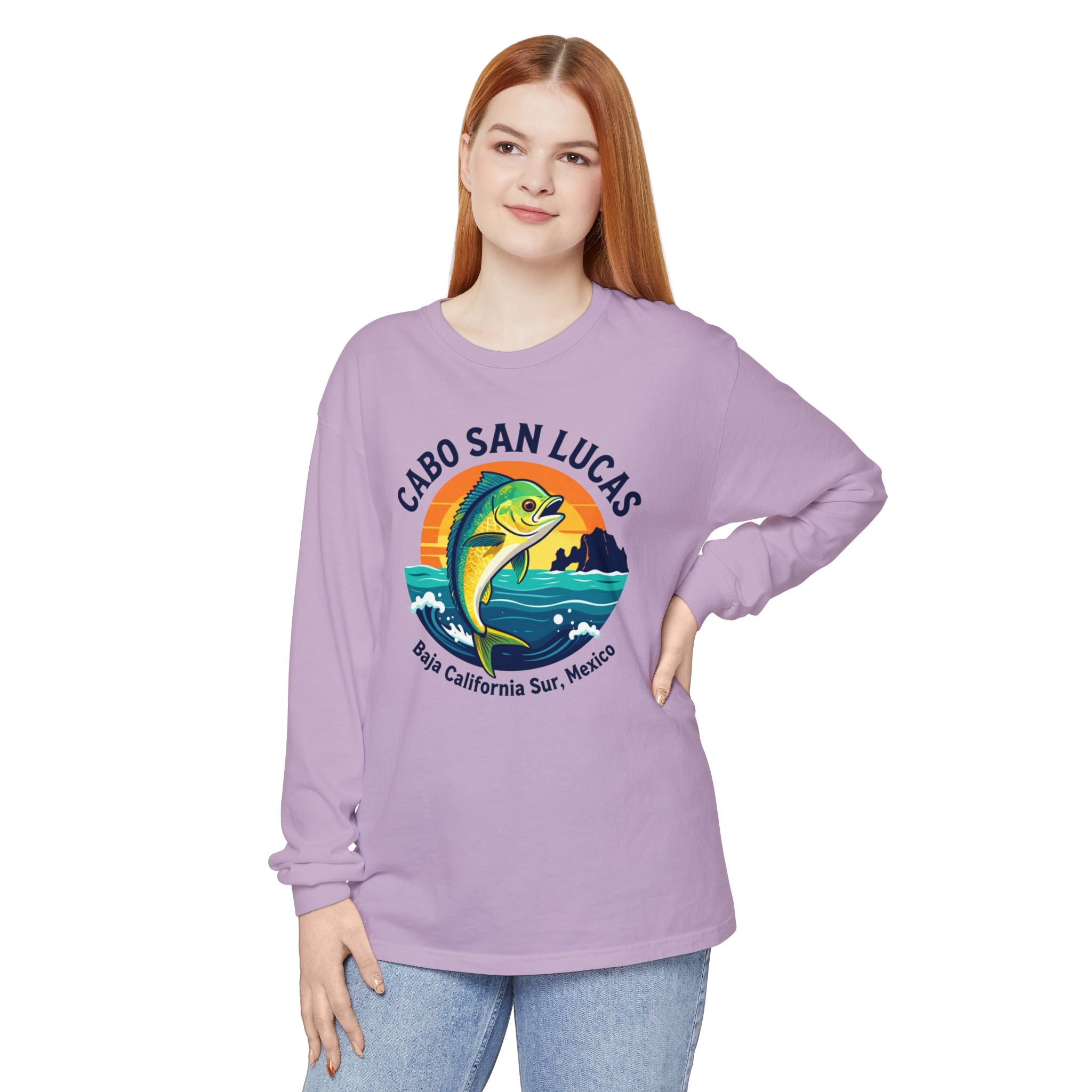 Cabo San Lucas Mahi Fishing Long Sleeve Tee