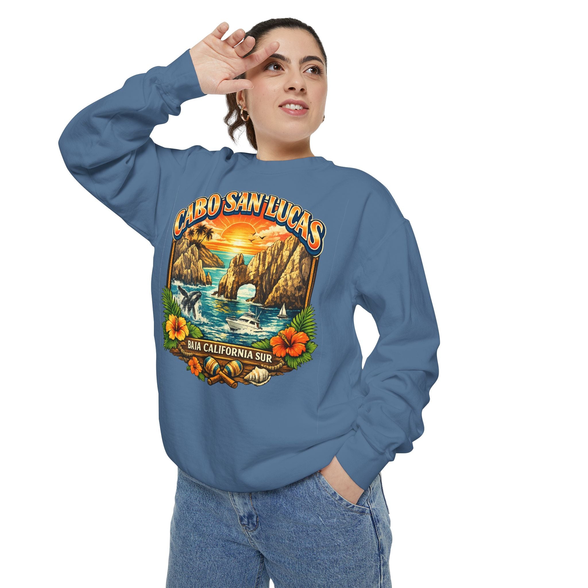 Cabo San Lucas Sunset Sweatshirt — Baja California Surf Crewneck