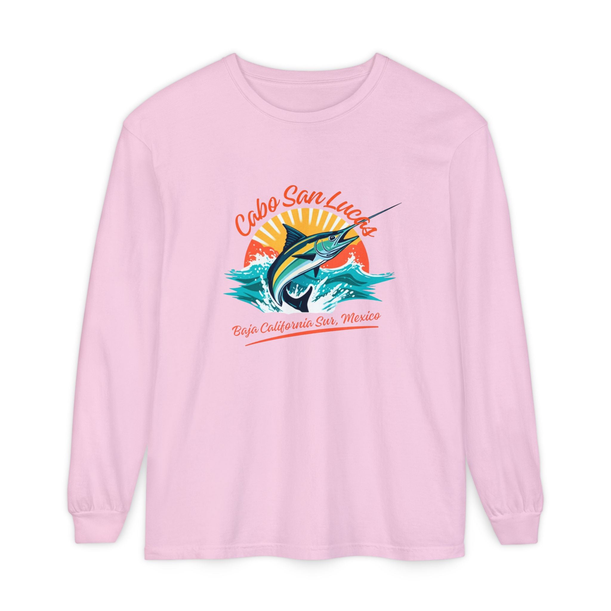 Cabo San Lucas Marlin Sunset Long Sleeve Tee