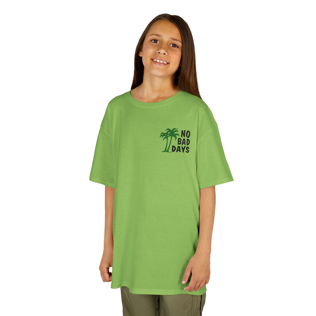 Kids 'No Bad Days' Palm Tree T‑Shirt