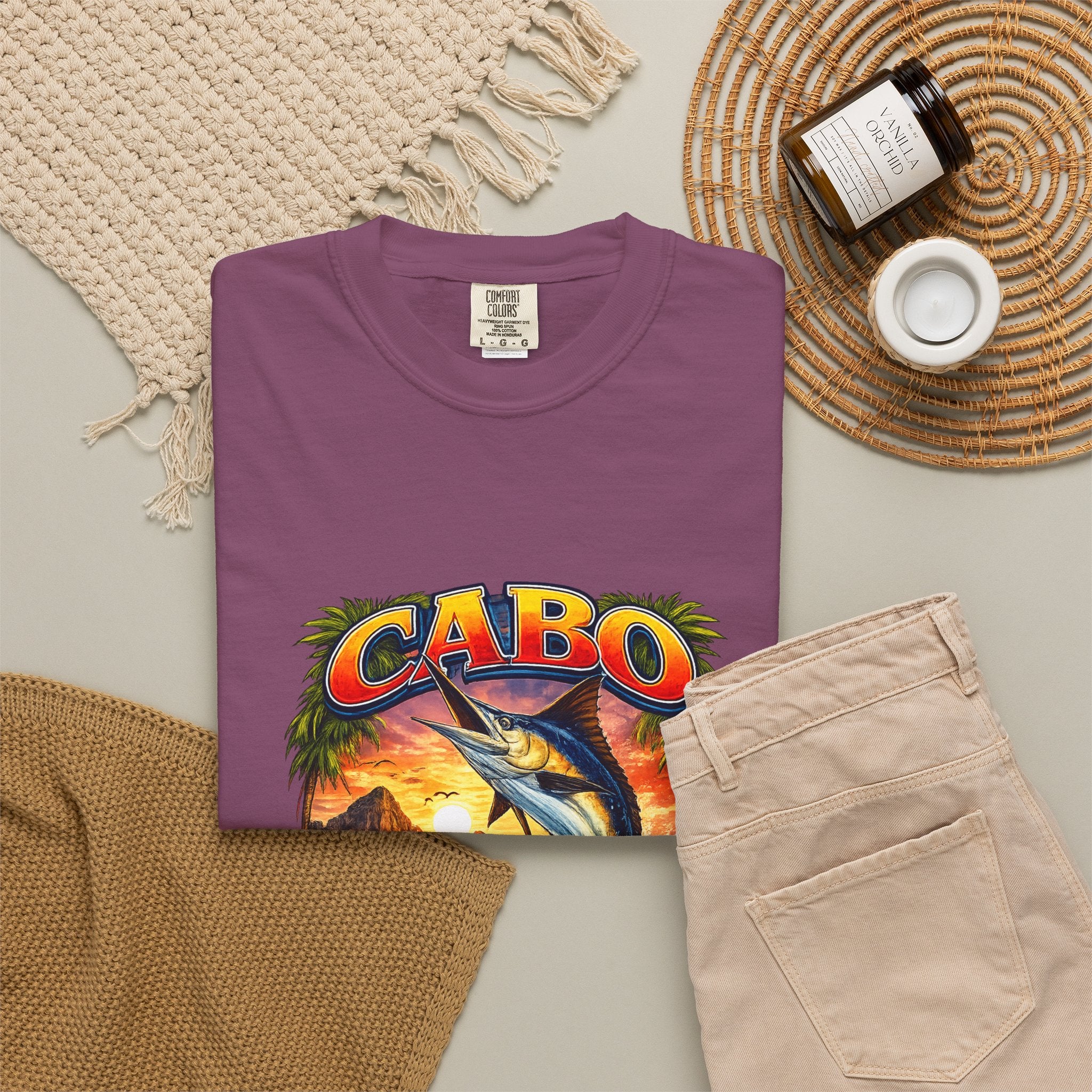 Cabo San Lucas Arch Marlin Fishing T-Shirt
