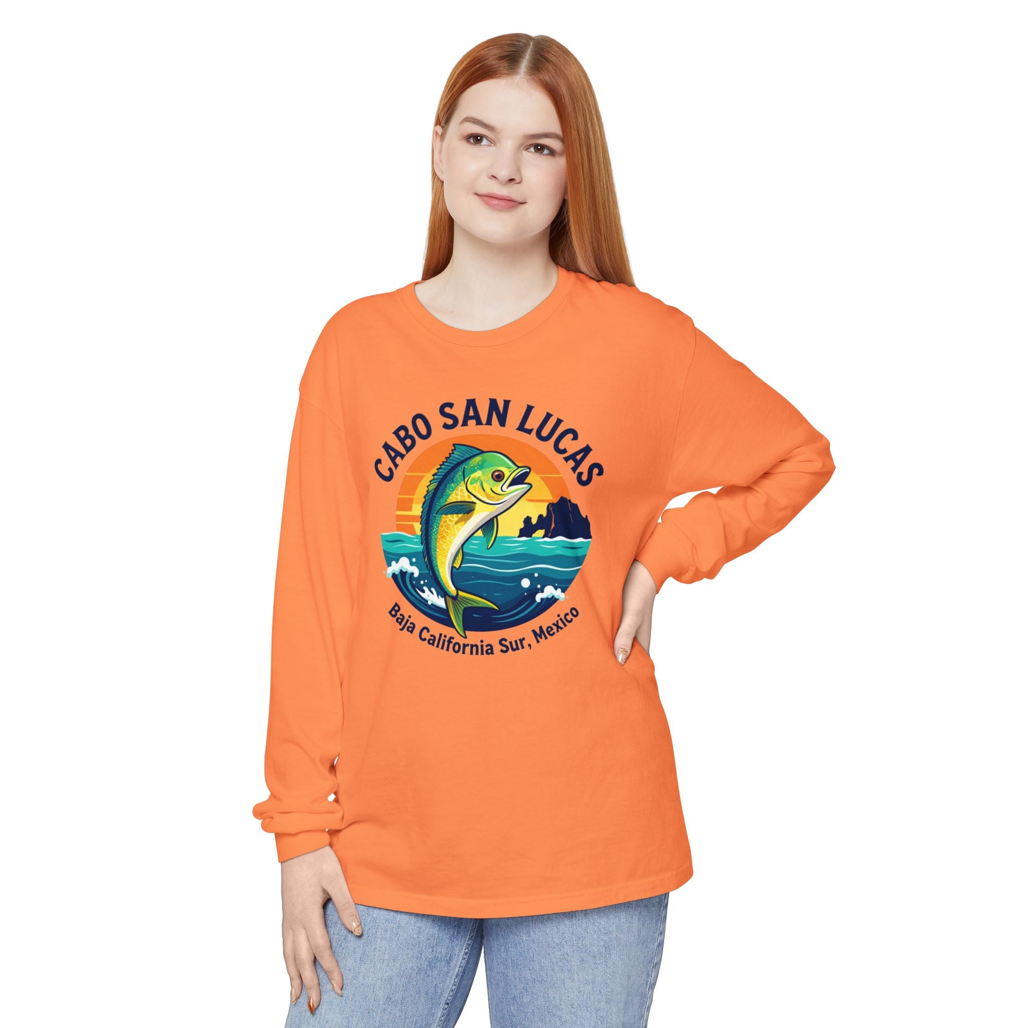 Cabo San Lucas Mahi Fishing Long Sleeve Tee