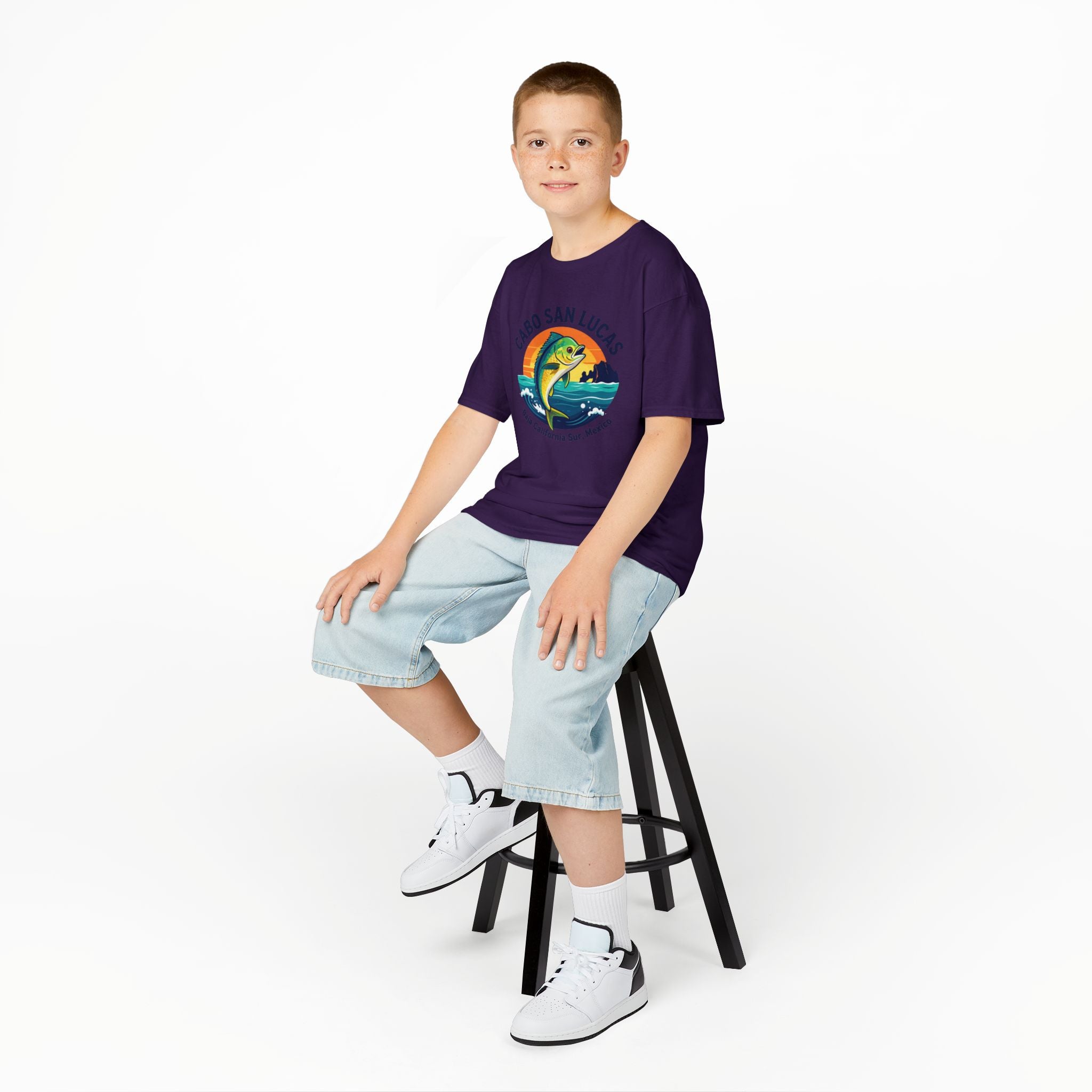Kids Tee — Cabo San Lucas Mahi Mahi Fishing Souvenir