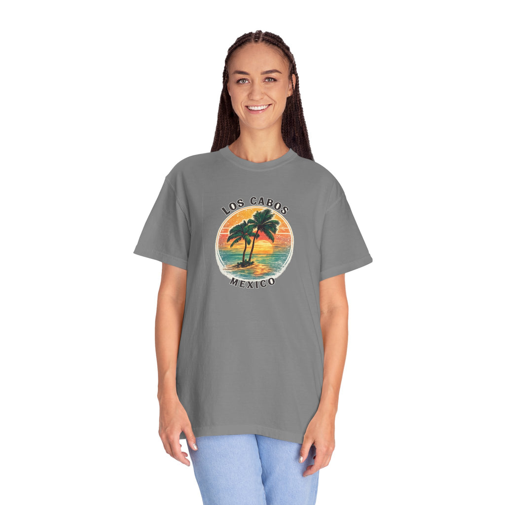 Los Cabos Palms T-Shirt — Tropical Beach Palm Graphic Tee