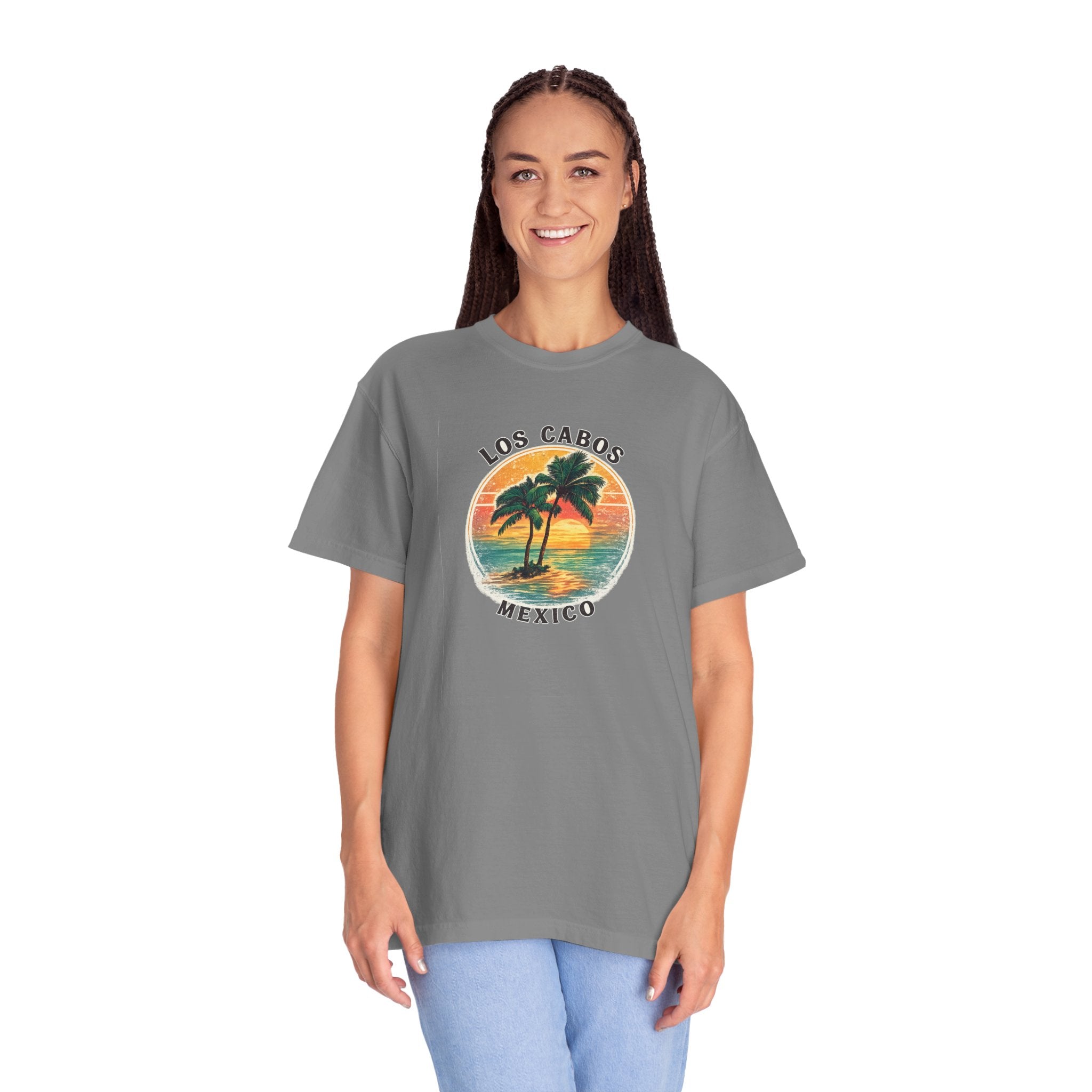 Los Cabos Palms T-Shirt — Tropical Beach Palm Graphic Tee