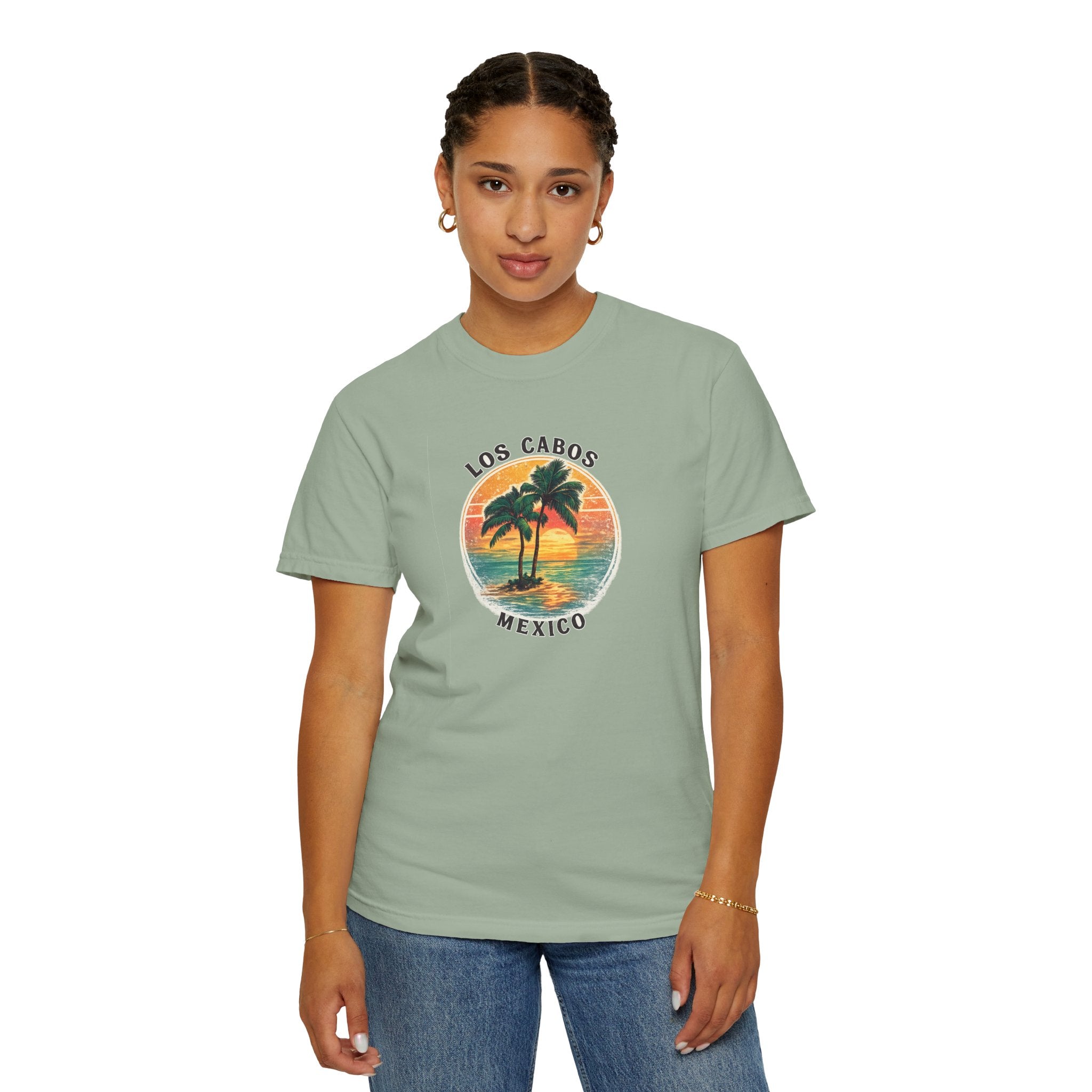 Los Cabos Palms T-Shirt — Tropical Beach Palm Graphic Tee