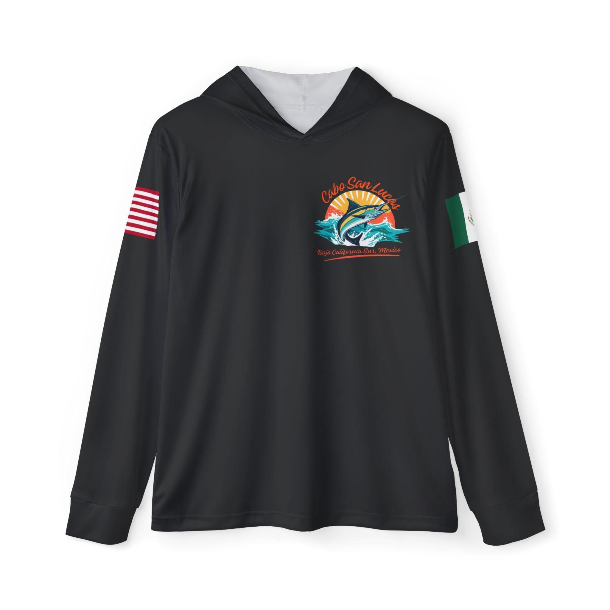 Cabo San Lucas Marlin Fishing Hoodie — Baja Sport Warmup Pullover