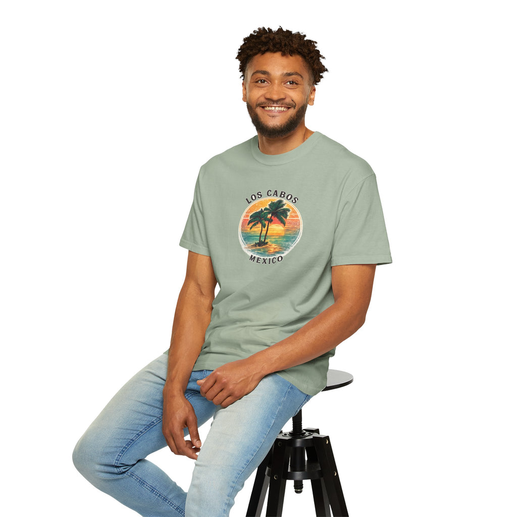 Los Cabos Palms T-Shirt — Tropical Beach Palm Graphic Tee