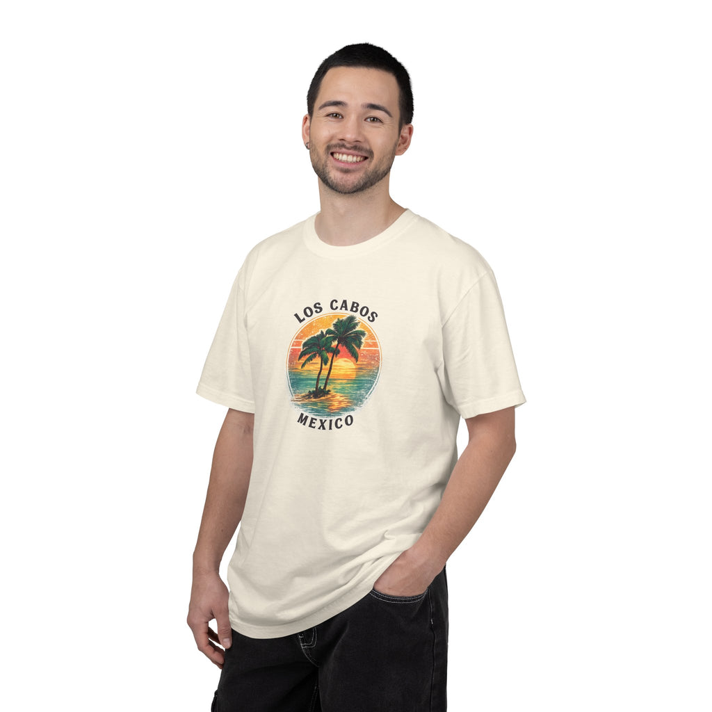 Los Cabos Palms T-Shirt — Tropical Beach Palm Graphic Tee