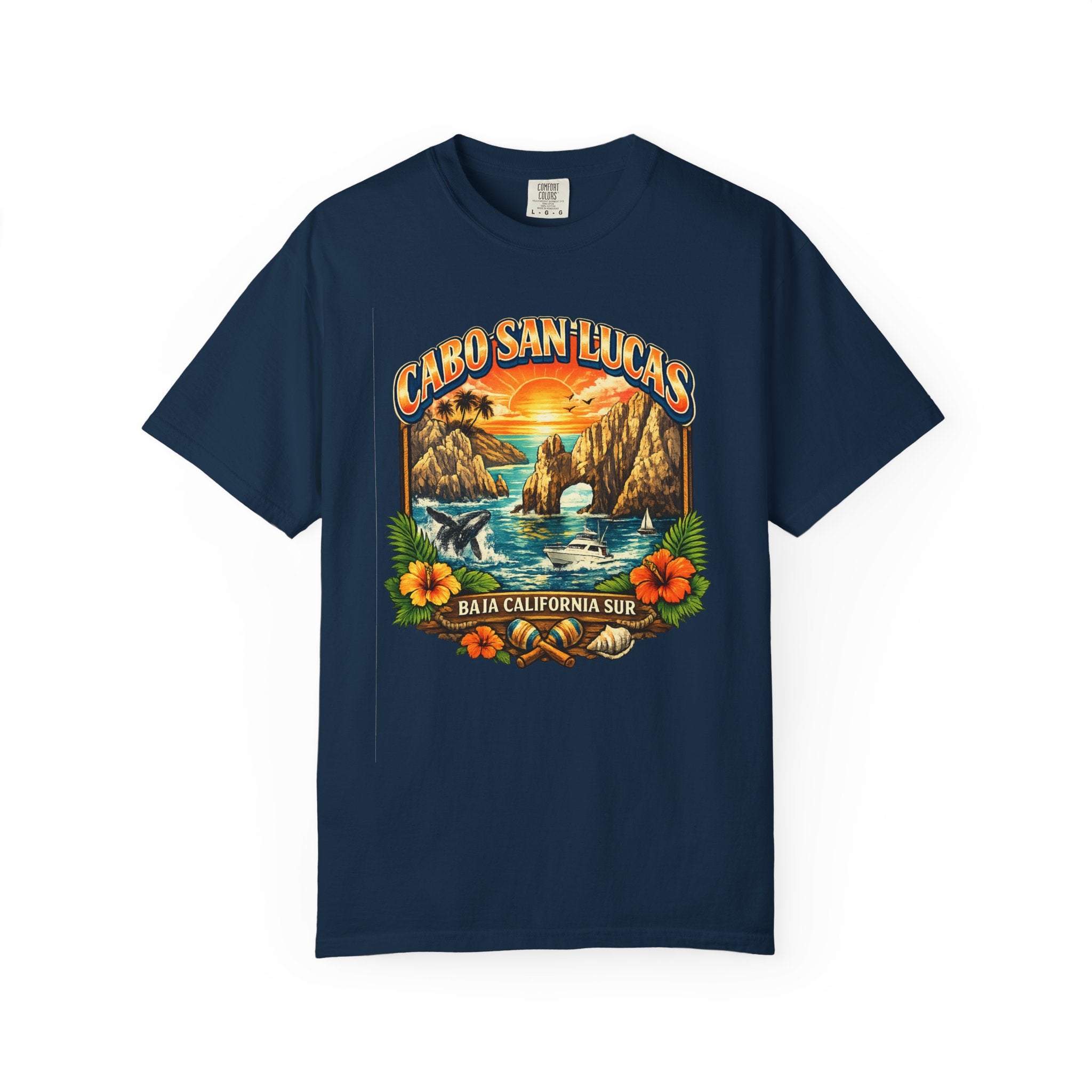 Cabo San Lucas Arch Sunset T-Shirt — Baja California Sur Vacation Tee