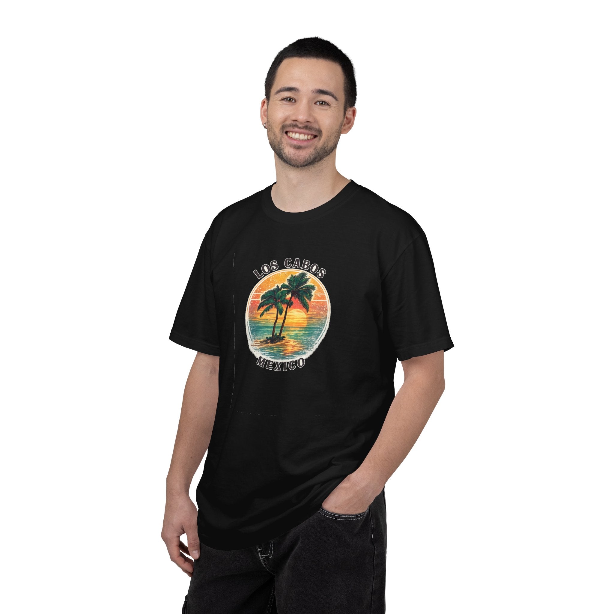 Los Cabos Palms T-Shirt — Tropical Beach Palm Graphic Tee