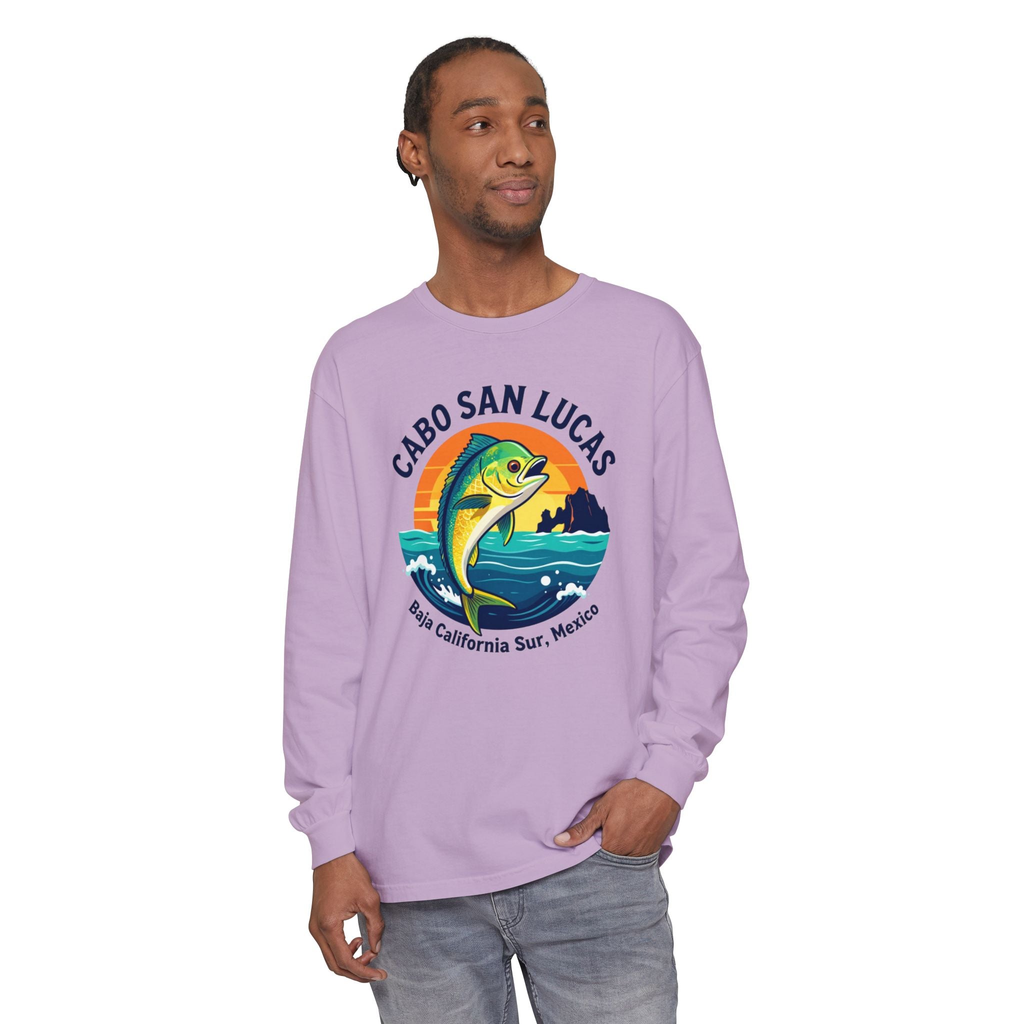 Cabo San Lucas Mahi Fishing Long Sleeve Tee