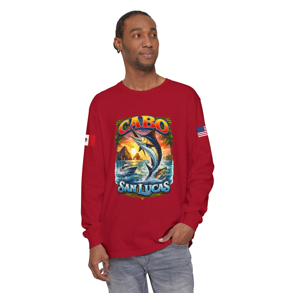 Cabo San Lucas Arch Marlin Long Sleeve T-Shirt