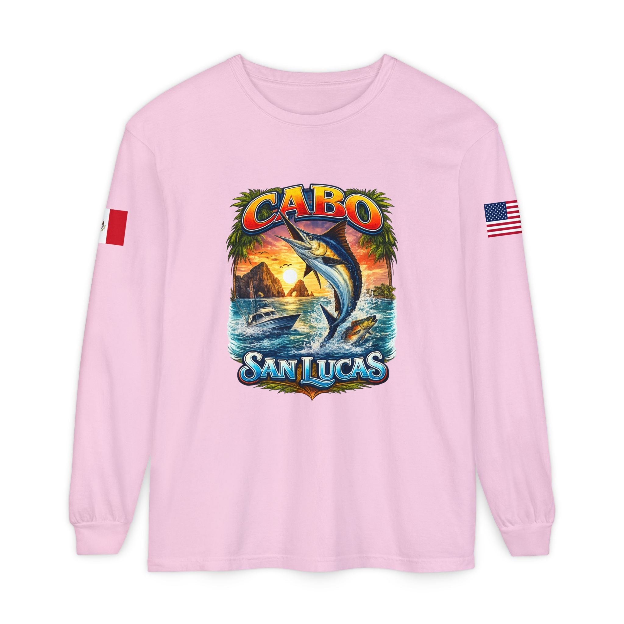 Cabo San Lucas Arch Marlin Long Sleeve T-Shirt