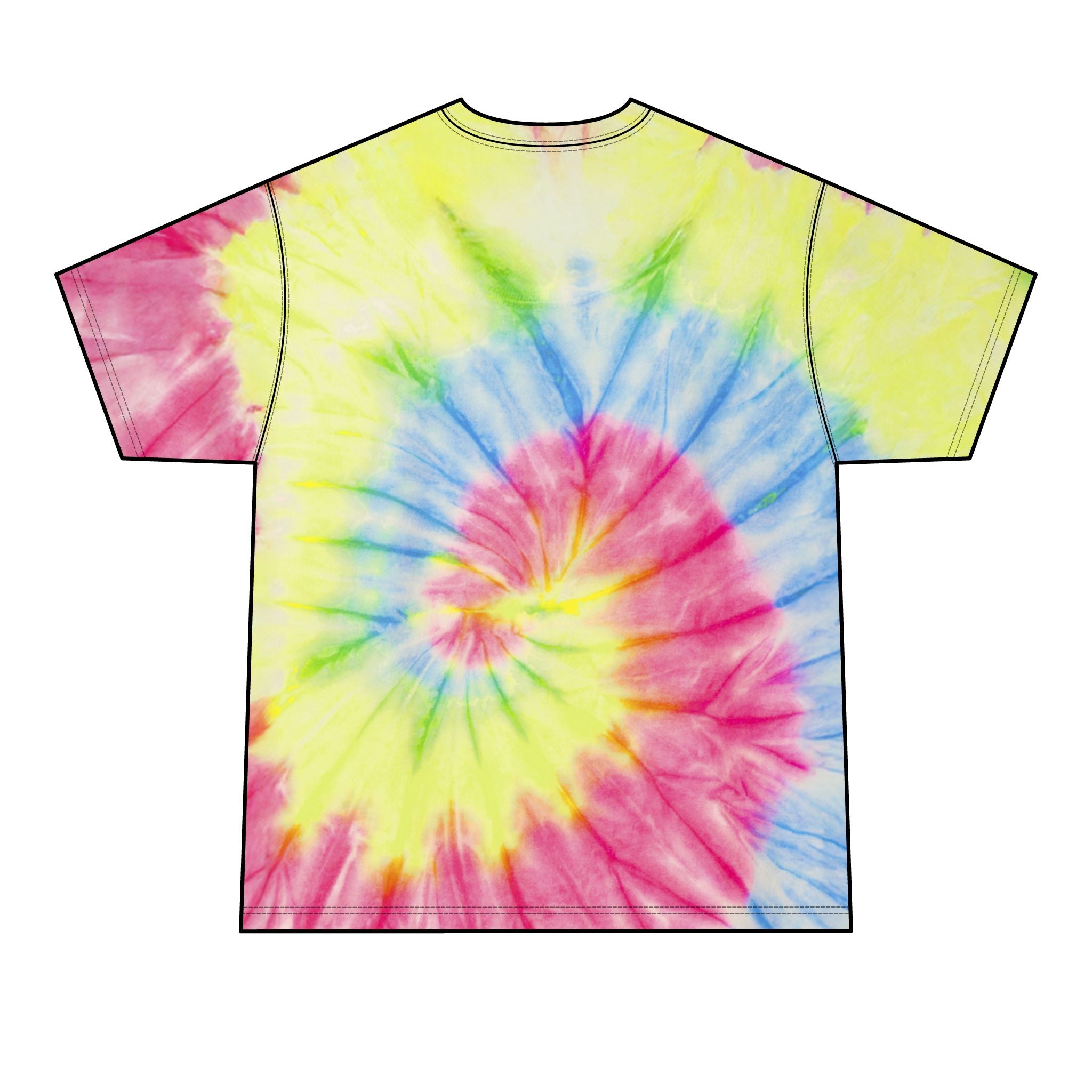 Cabo San Lucas Arch Tie-Dye Tee — Men's Beach Vacation T-Shirt
