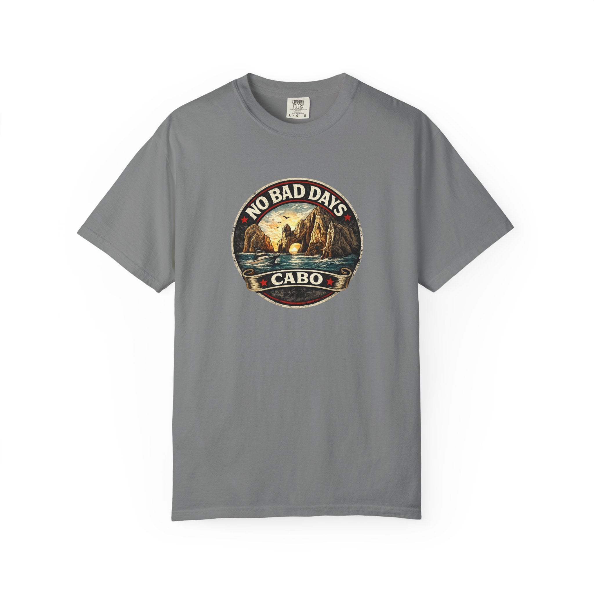 No Bad Days Cabo T-Shirt — Sunset Beach Vintage Graphic Tee