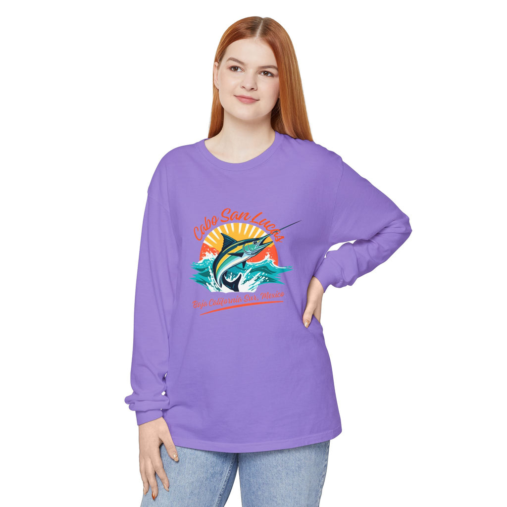 Cabo San Lucas Marlin Sunset Long Sleeve Tee