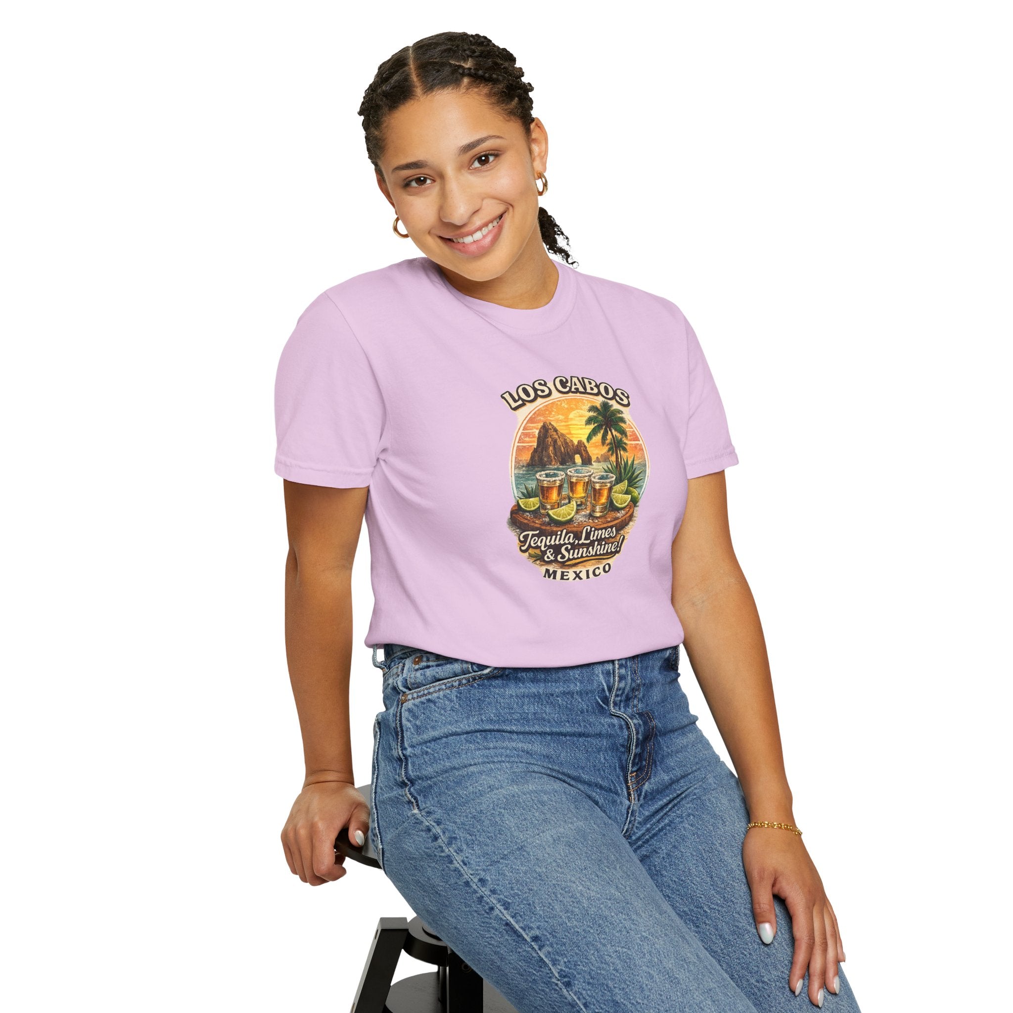 Los Cabos Tequila & Limes T-Shirt — Mexico Beach Vacation Tee