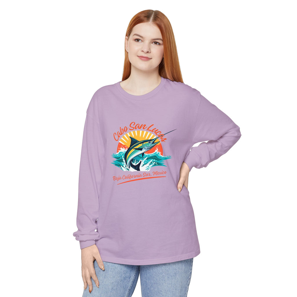 Cabo San Lucas Marlin Sunset Long Sleeve Tee