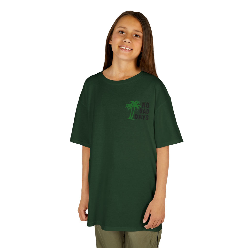 Kids 'No Bad Days' Palm Tree T‑Shirt