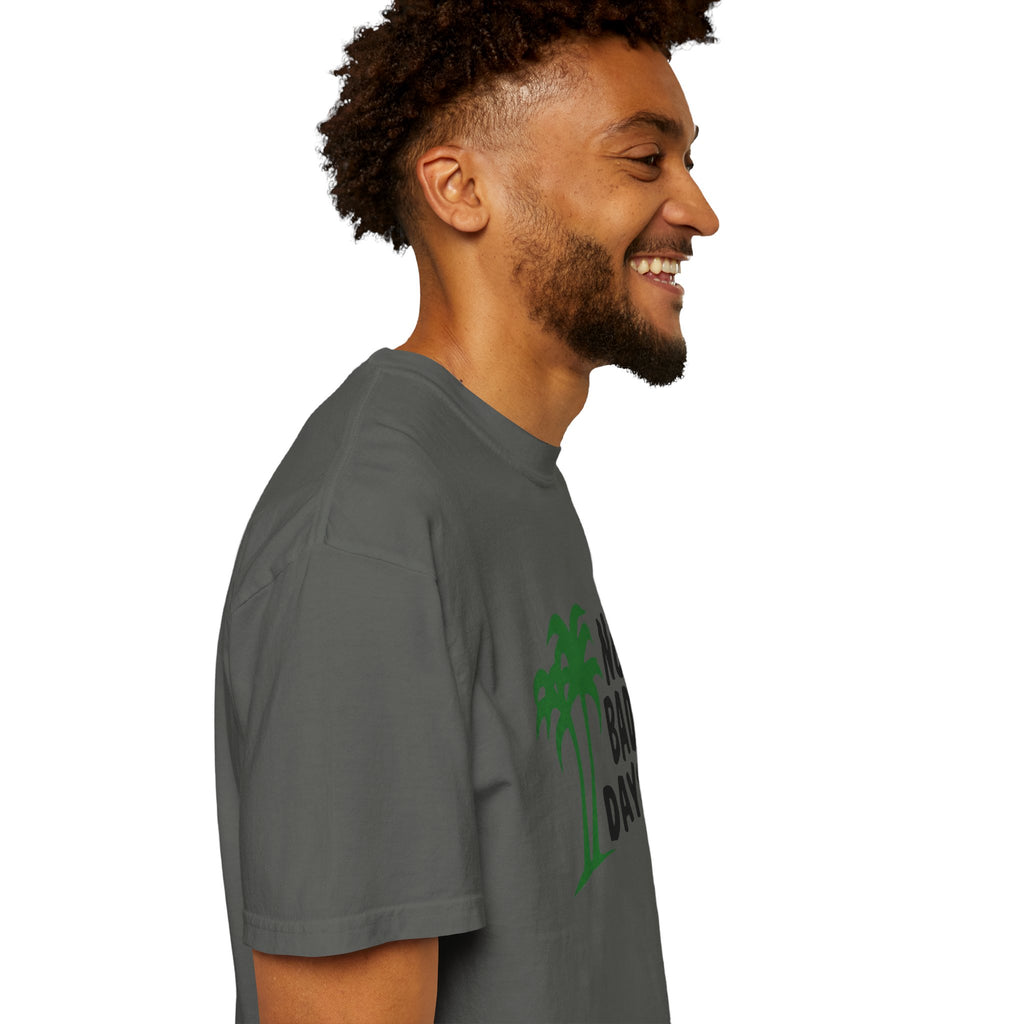 No Bad Days Palm Tree T-Shirt — Casual Beach Vibe Graphic Tee