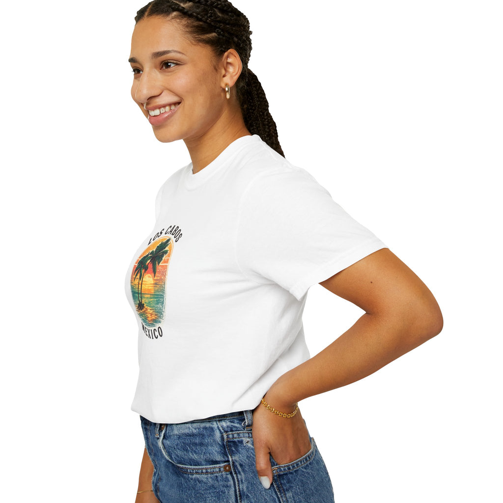 Los Cabos Palms T-Shirt — Tropical Beach Palm Graphic Tee