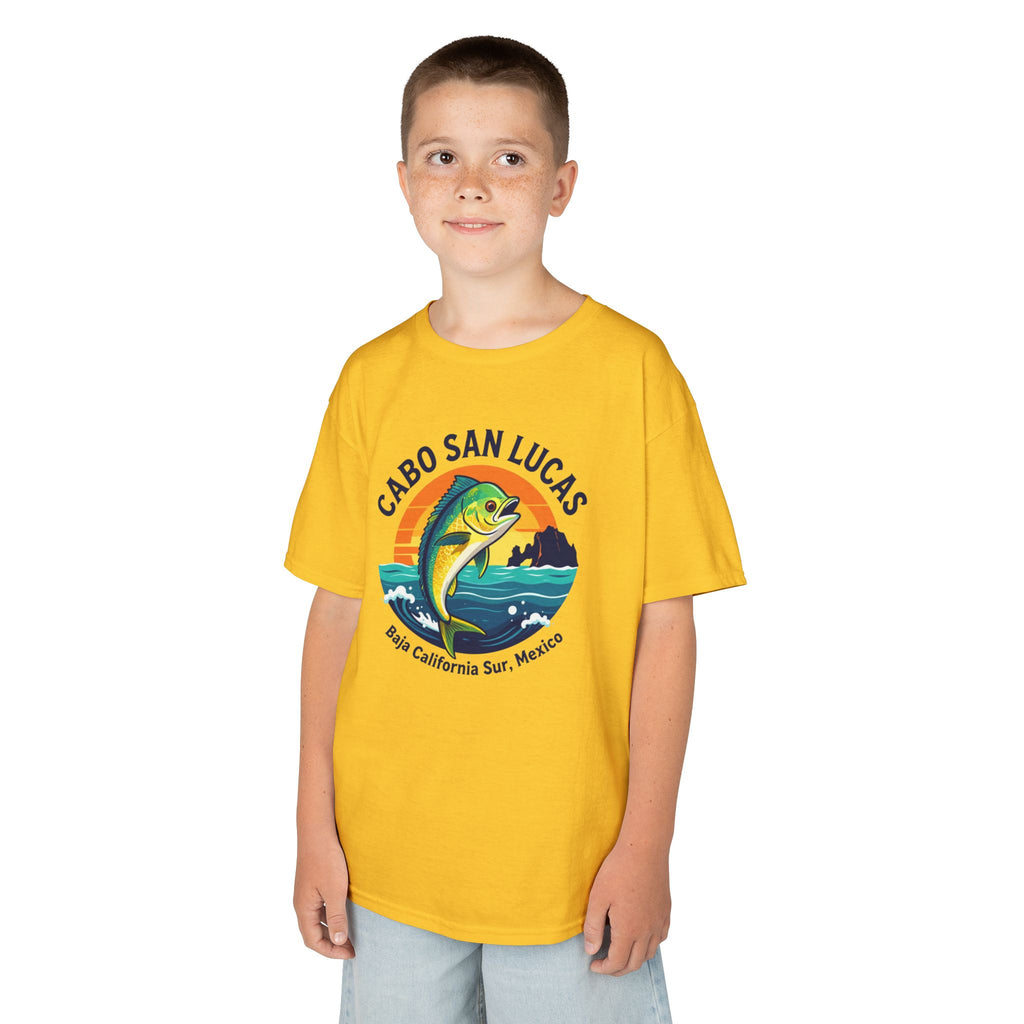 Kids Tee — Cabo San Lucas Mahi Mahi Fishing Souvenir
