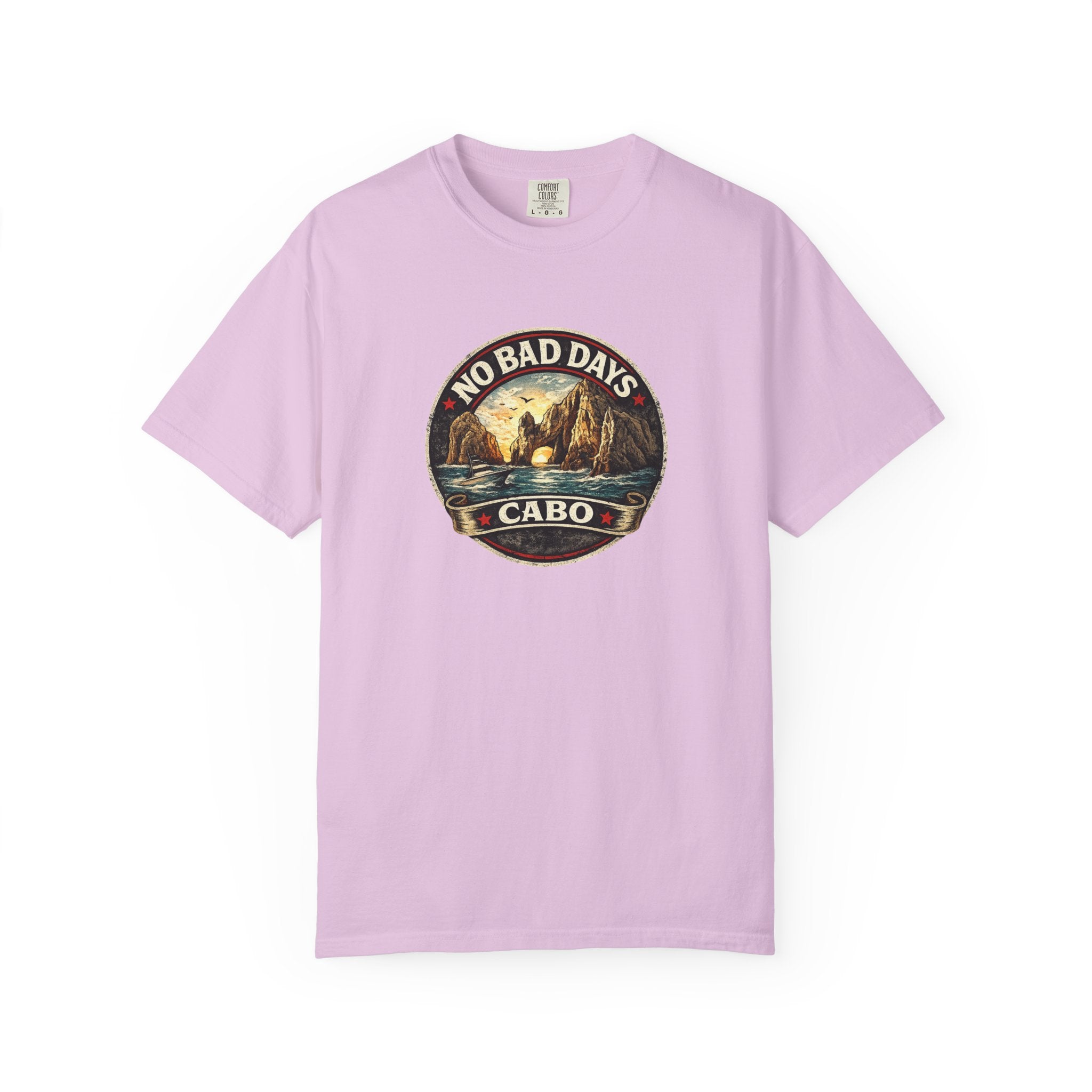 No Bad Days Cabo T-Shirt — Sunset Beach Vintage Graphic Tee