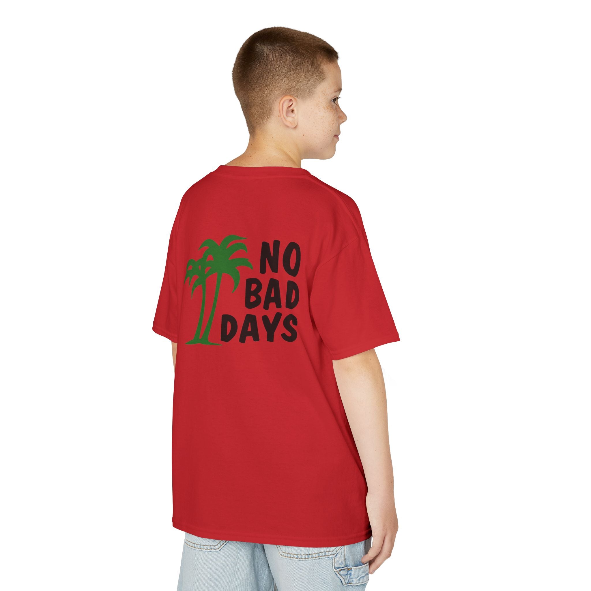 Kids 'No Bad Days' Palm Tree T‑Shirt