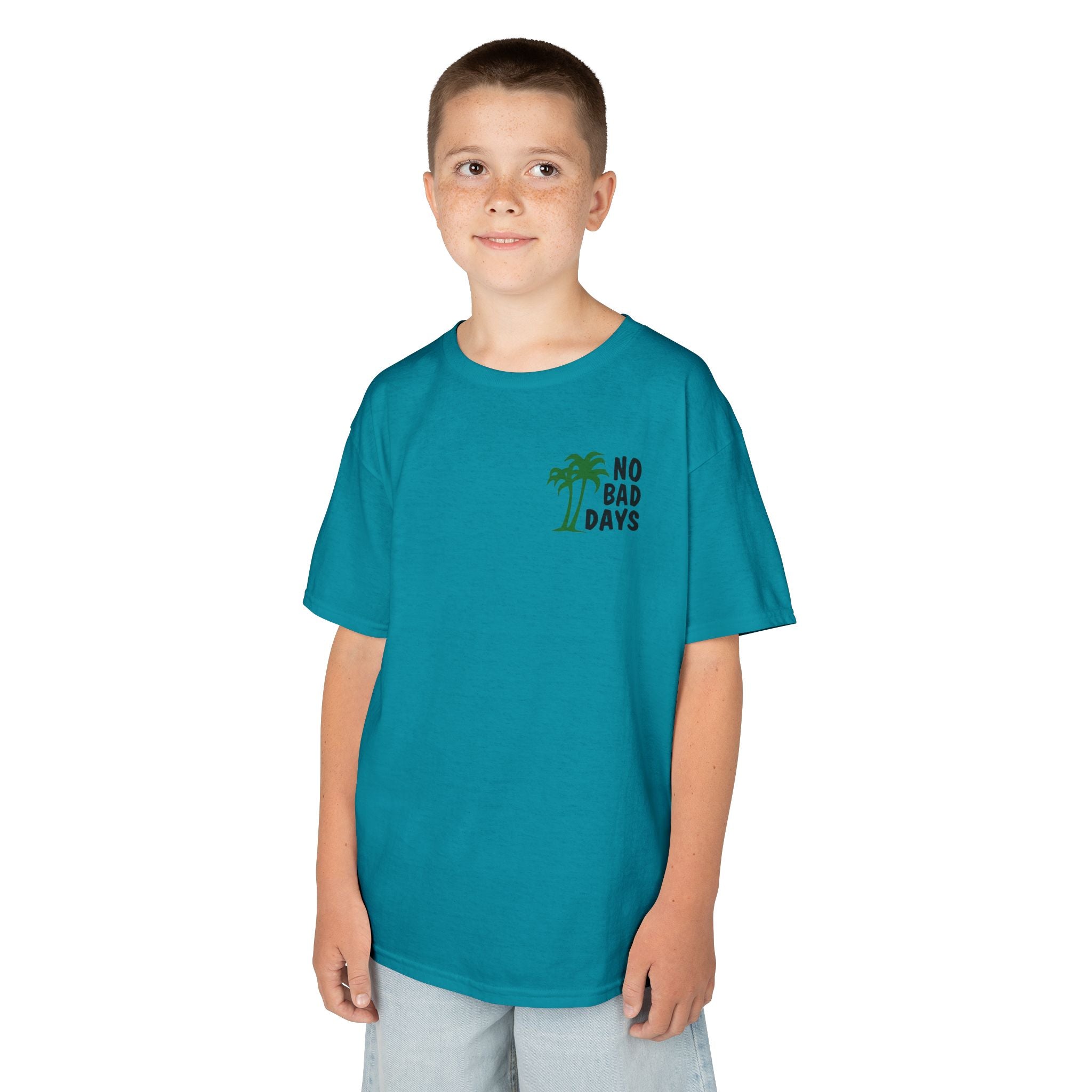 Kids 'No Bad Days' Palm Tree T‑Shirt