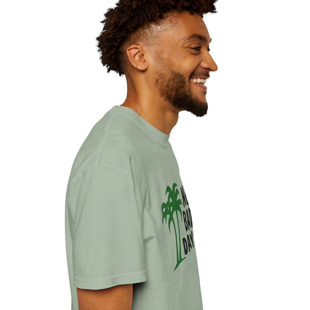 No Bad Days Palm Tree T-Shirt — Casual Beach Vibe Graphic Tee