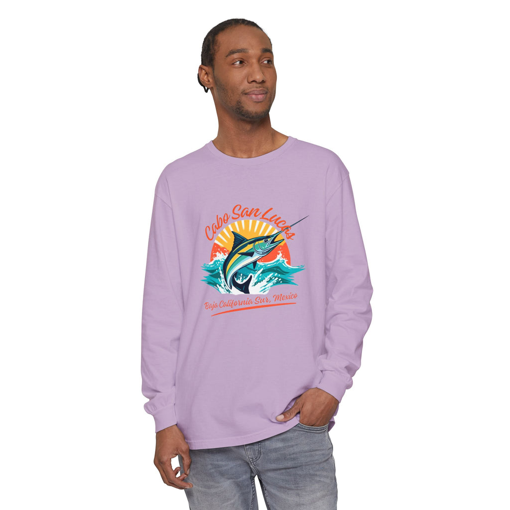 Cabo San Lucas Marlin Sunset Long Sleeve Tee