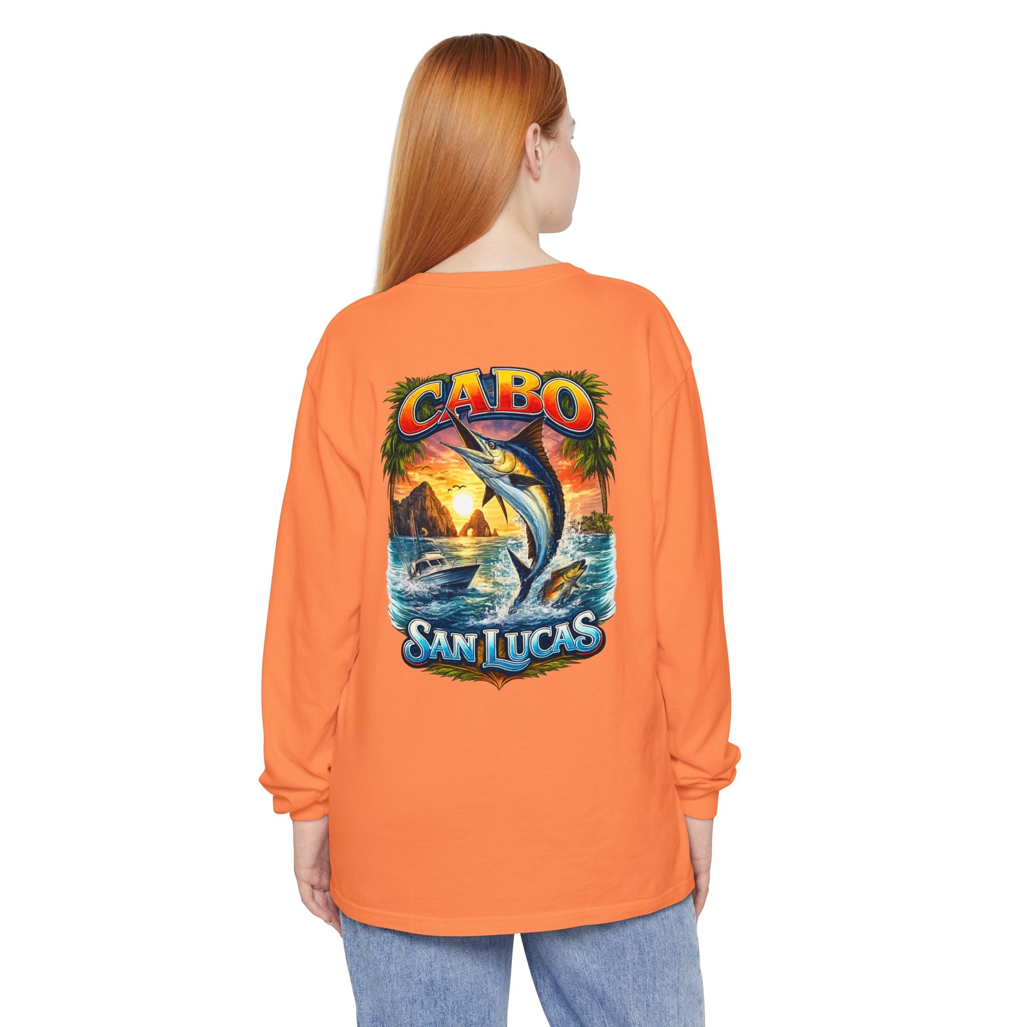 Cabo San Lucas Marlin Long Sleeve Tee