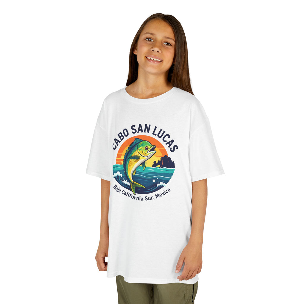 Kids Tee — Cabo San Lucas Mahi Mahi Fishing Souvenir
