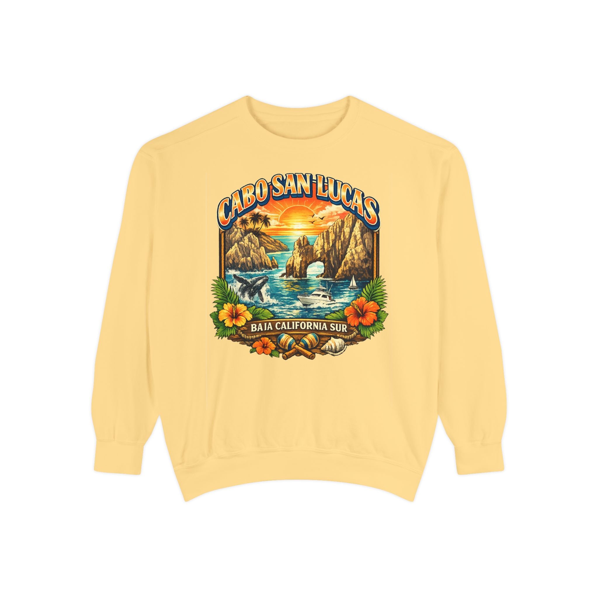 Cabo San Lucas Sunset Sweatshirt — Baja California Surf Crewneck