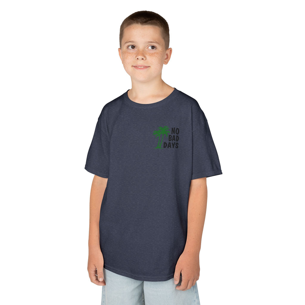 Kids 'No Bad Days' Palm Tree T‑Shirt