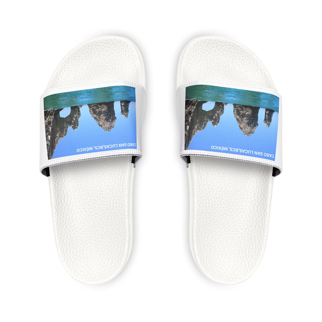Cabo San Lucas Arch Slide Sandals — Removable Strap Beach Slides