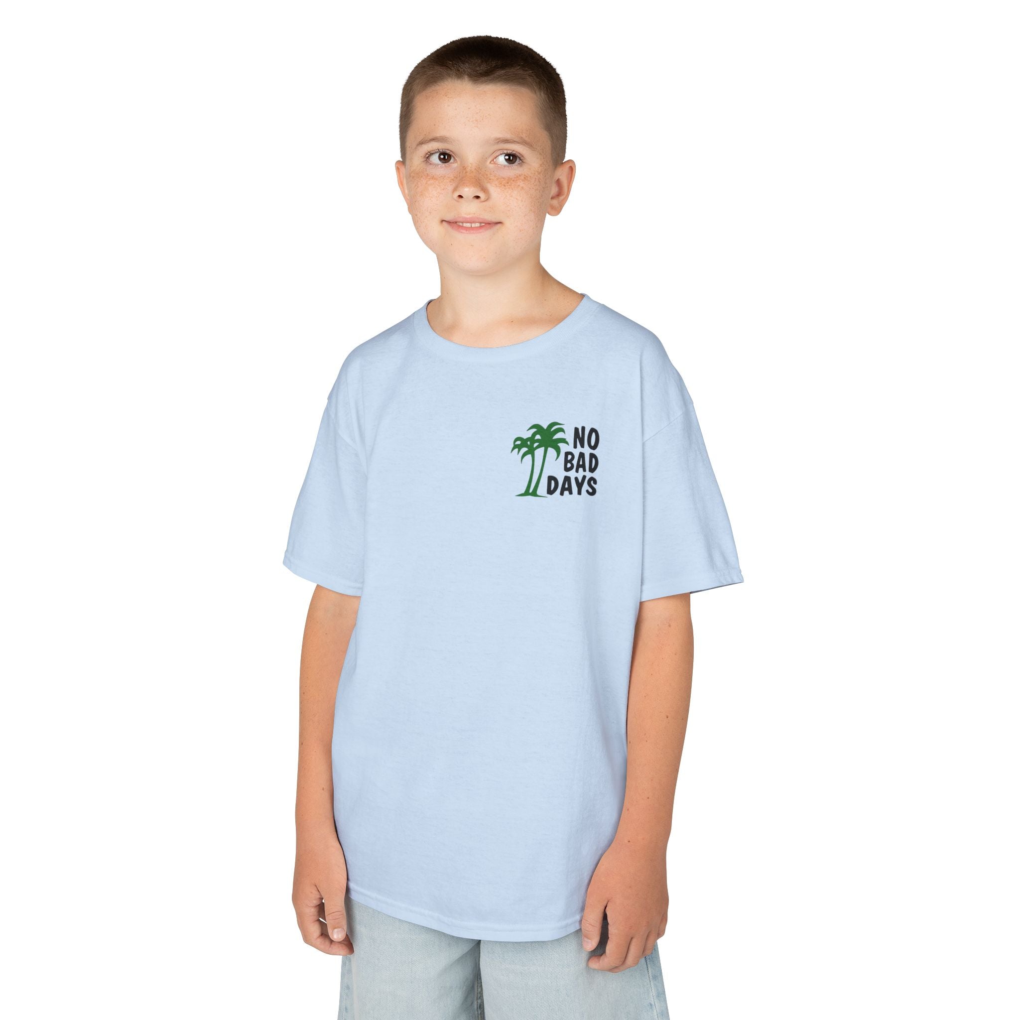 Kids 'No Bad Days' Palm Tree T‑Shirt