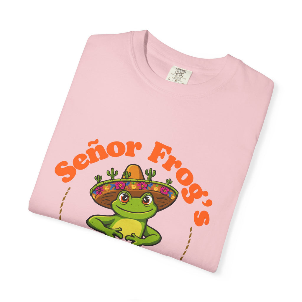 Señor Frog's Cabo San Lucas T-Shirt — Cute Frog Sombrero Mexico Souvenir