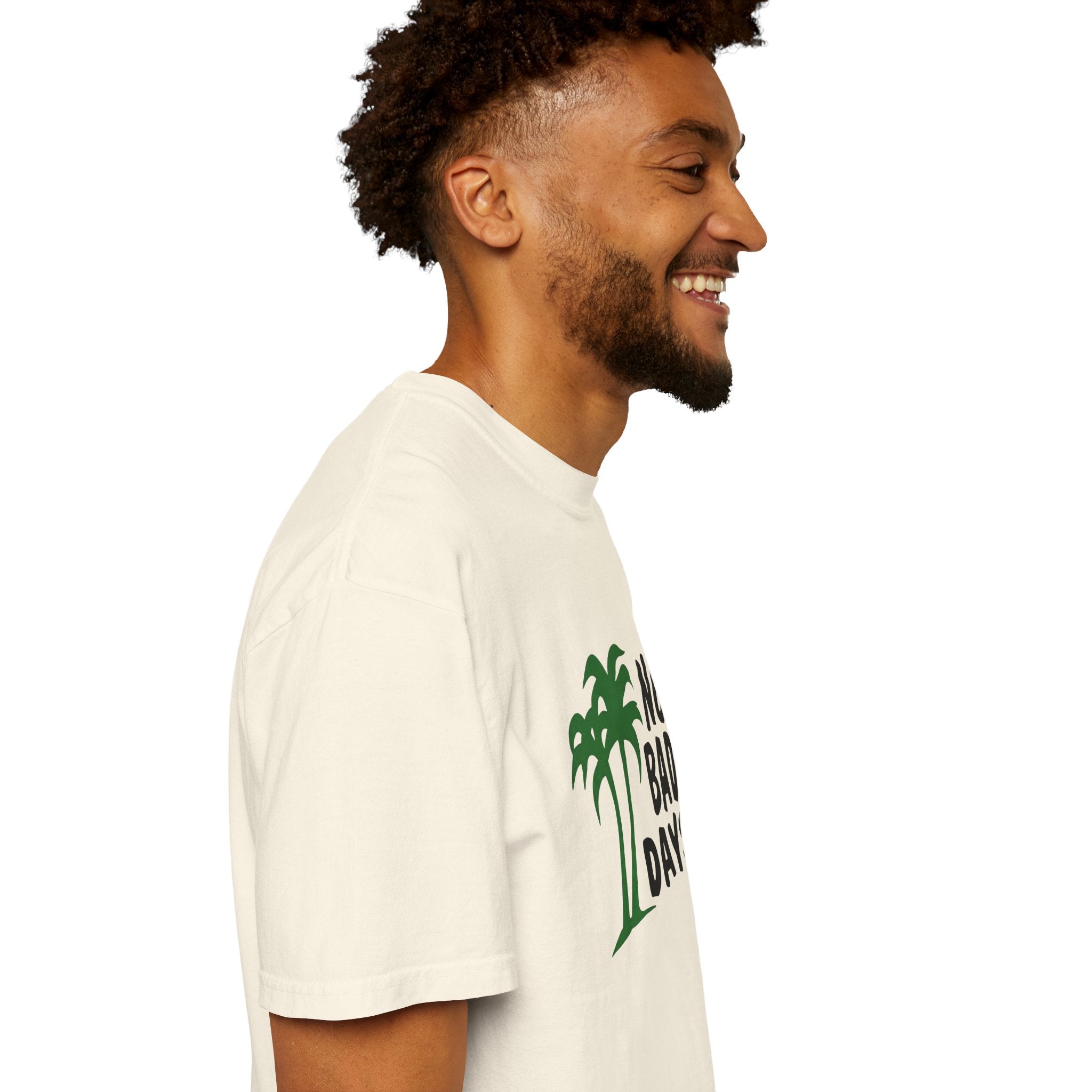 No Bad Days Palm Tree T-Shirt — Casual Beach Vibe Graphic Tee