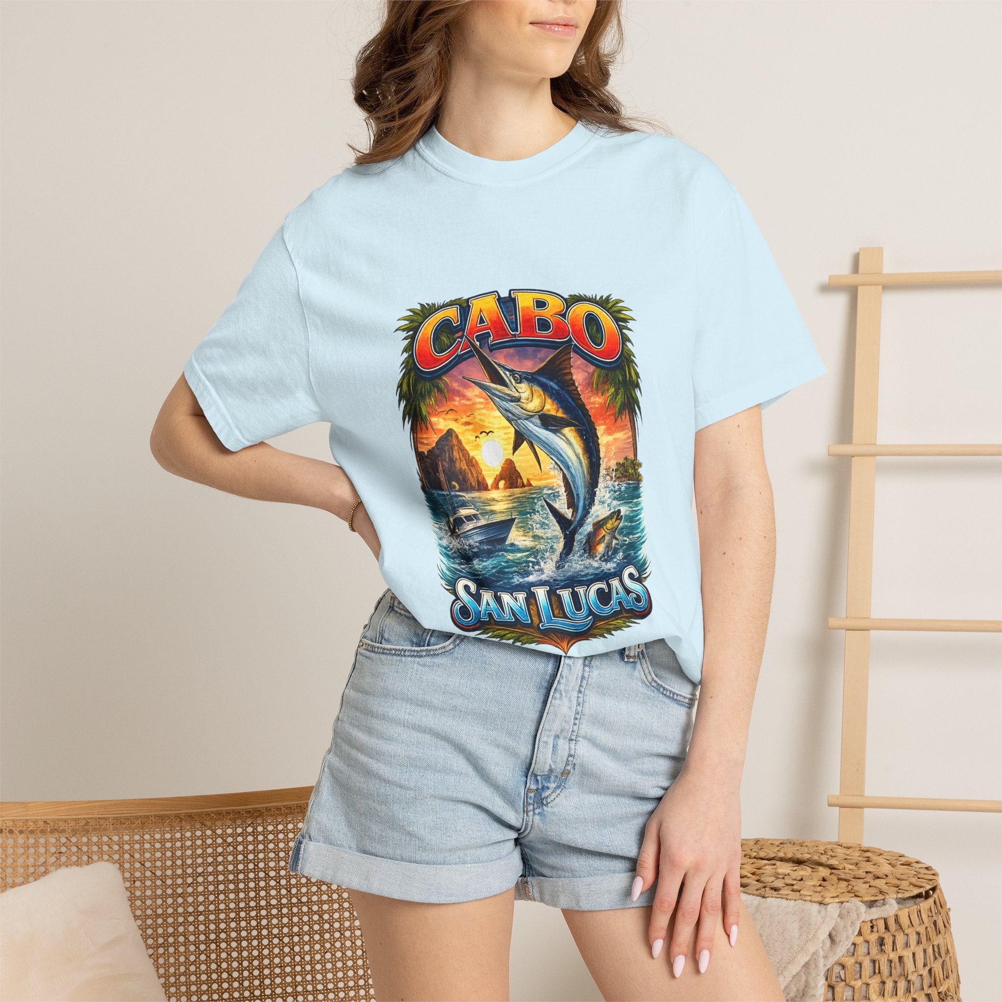 Cabo San Lucas Arch Marlin Fishing T-Shirt