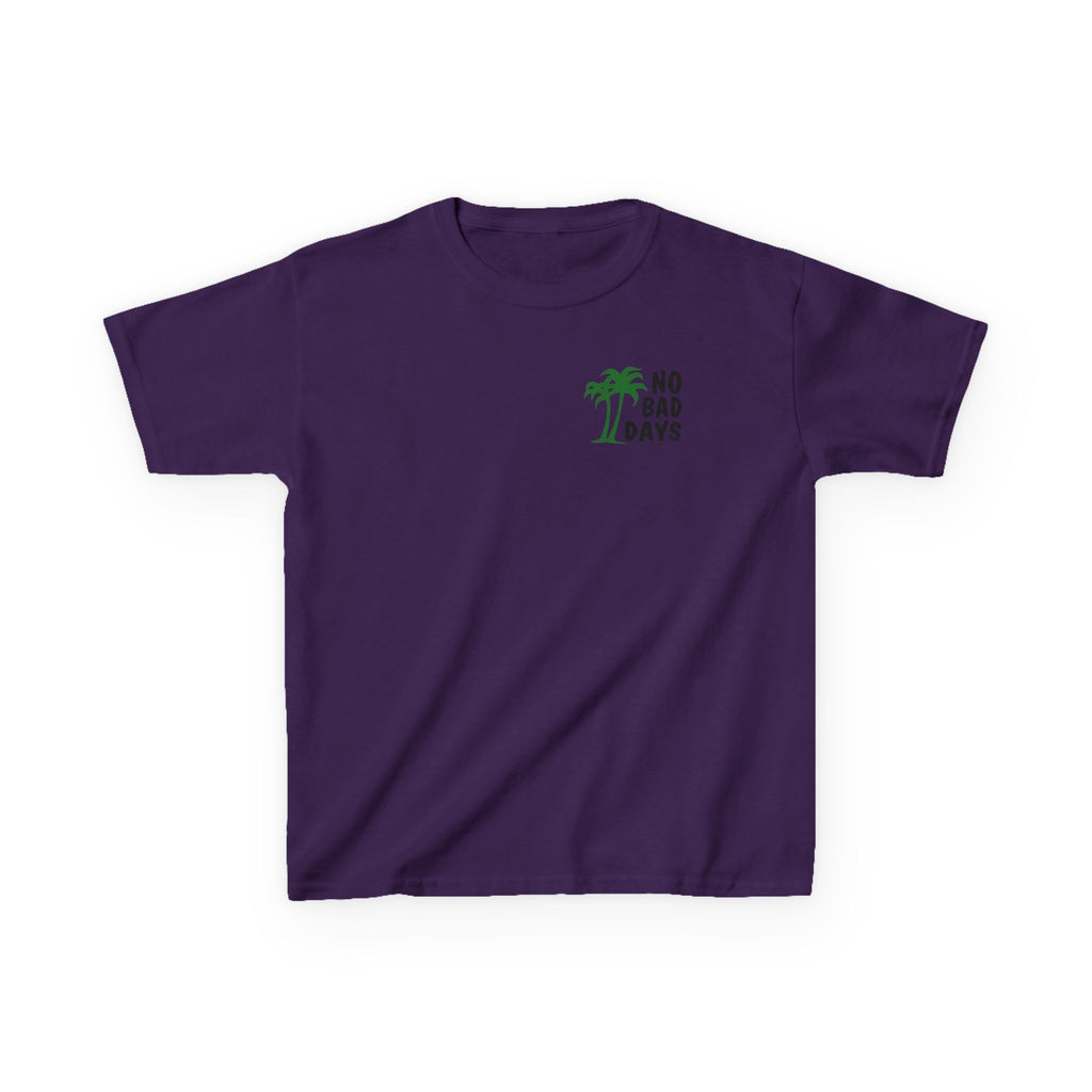 Kids 'No Bad Days' Palm Tree T‑Shirt