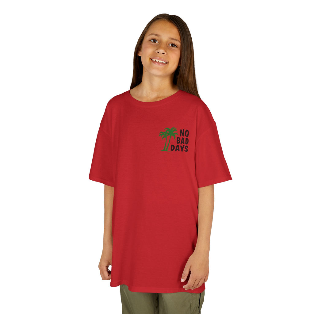 Kids 'No Bad Days' Palm Tree T‑Shirt