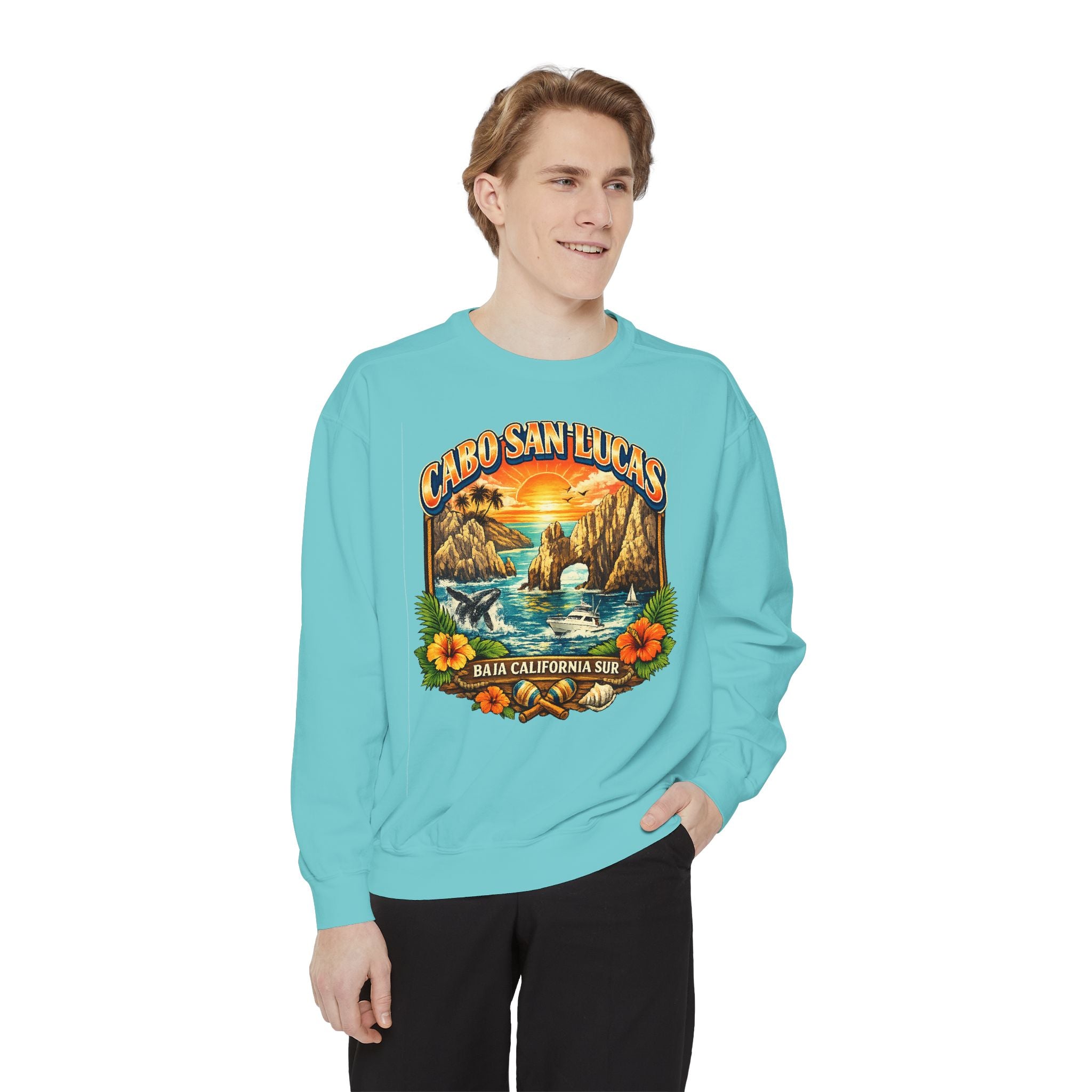 Cabo San Lucas Sunset Sweatshirt — Baja California Surf Crewneck