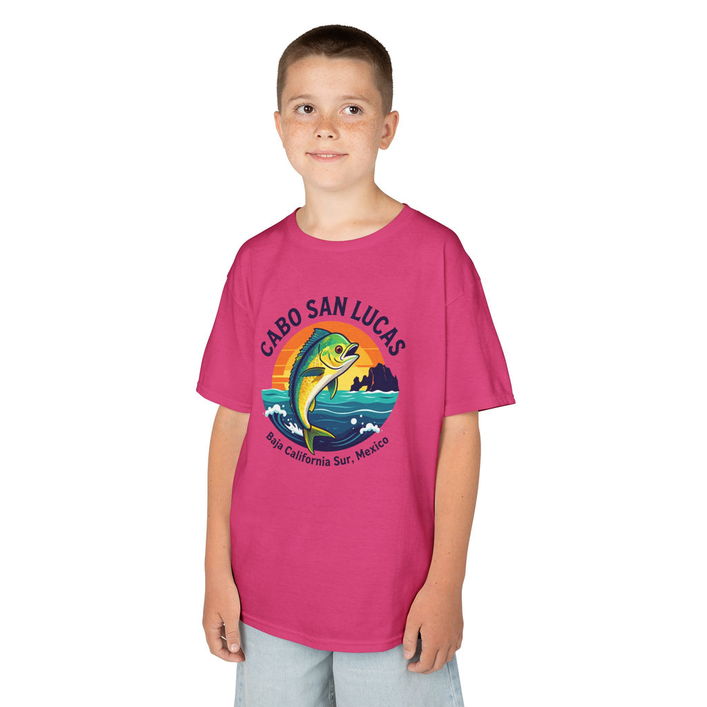 Kids Tee — Cabo San Lucas Mahi Mahi Fishing Souvenir