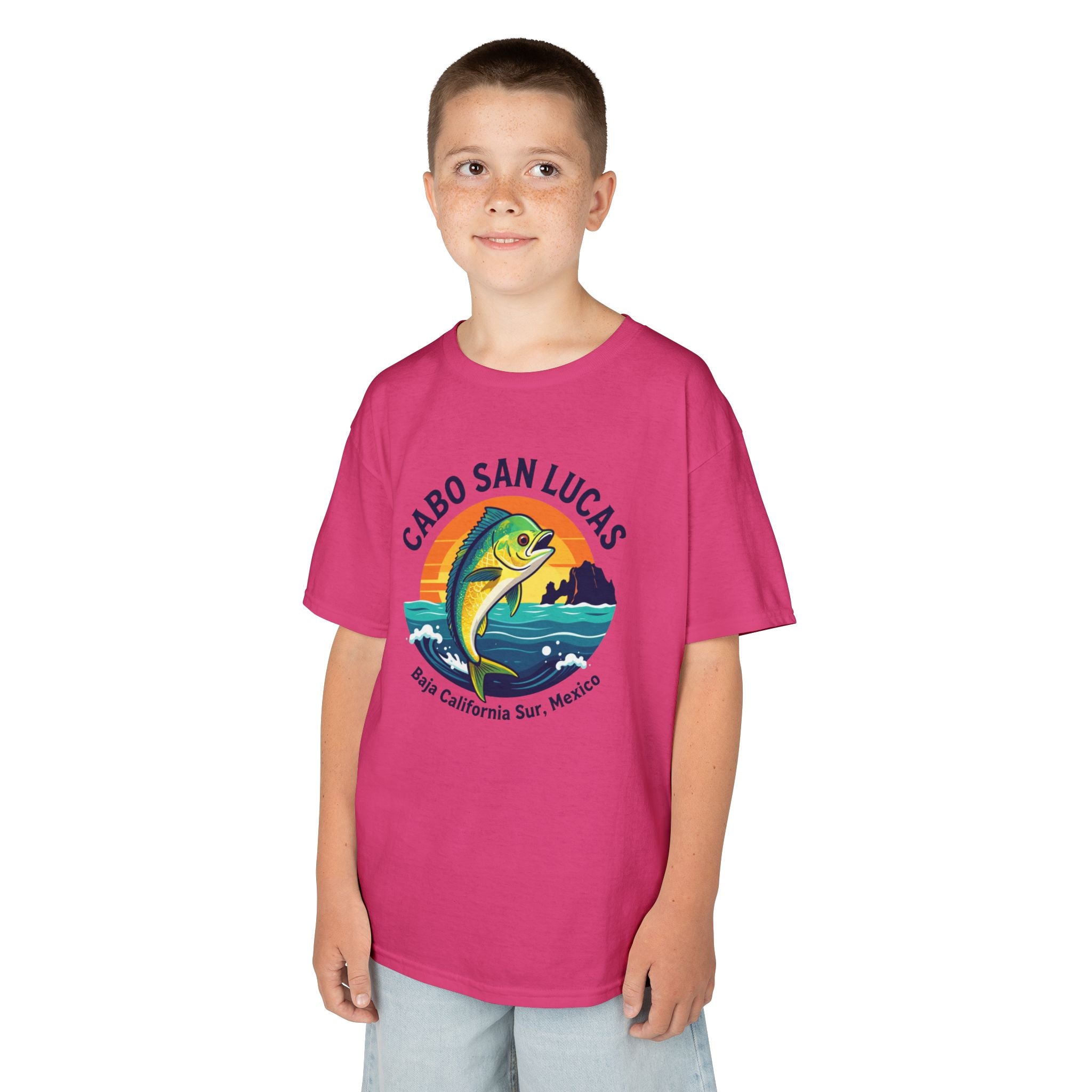 Kids Tee — Cabo San Lucas Mahi Mahi Fishing Souvenir