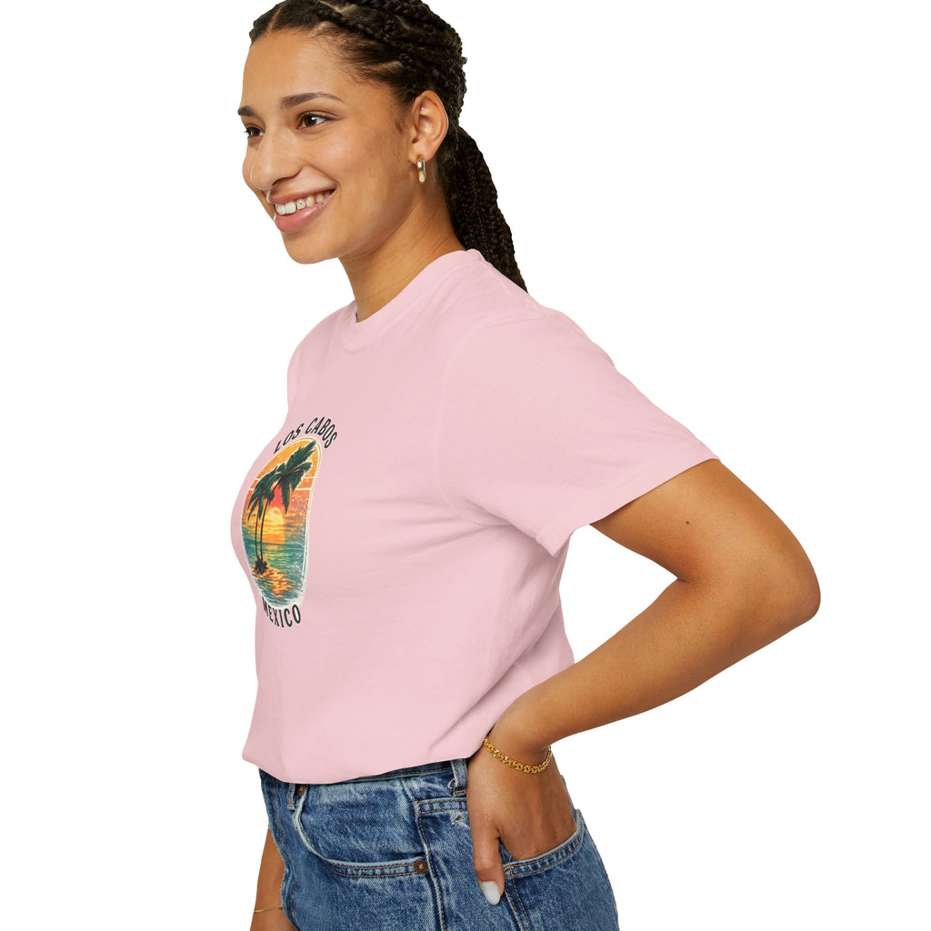 Los Cabos Palms T-Shirt — Tropical Beach Palm Graphic Tee